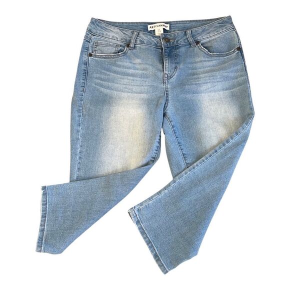 Artisan NY Cropped Denim Capris - Size 6 - Picture 1 of 6